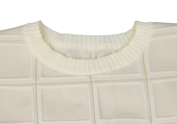 A-POC ABLE ISSEY MIYAKE TYPE-K 006 Grid Woven Knit Sweater K-167491_004