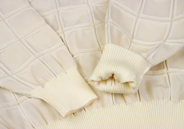 A-POC ABLE ISSEY MIYAKE TYPE-K 006 Grid Woven Knit Sweater K-167491_006