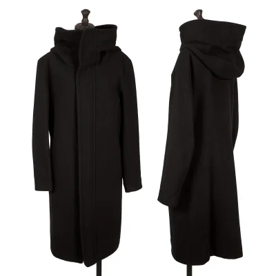 LIMI feu Melton Wool Hoodie Coat