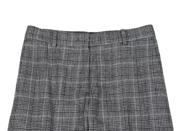 JOSEPH Wool Blended Checker Pants K-167510_002
