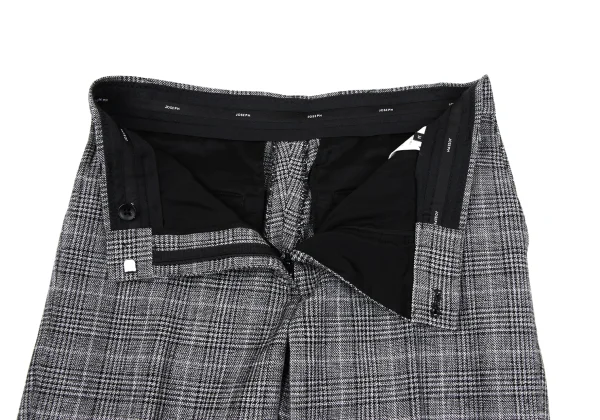 JOSEPH Wool Blended Checker Pants K-167510_004