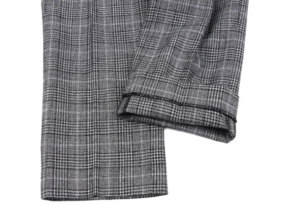 JOSEPH Wool Blended Checker Pants K-167510_006