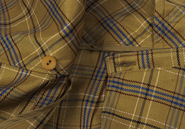 EPOCA Checker Belted Wrap Skirt K-167514_009