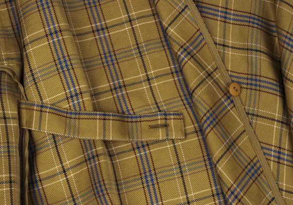 EPOCA Checker Belted Wrap Skirt K-167514_010