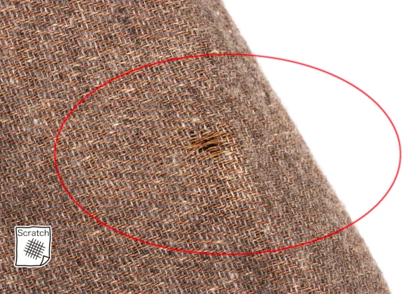 ISSEY MIYAKE Linen Blended Poly Wool Tuck Skirt K-167519_008