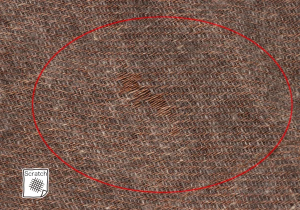 ISSEY MIYAKE Linen Blended Poly Wool Tuck Skirt K-167519_009