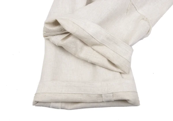 S'YTE Circle Patch Linen Cotton Pants K-167523_010