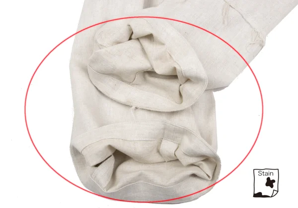 S'YTE Circle Patch Linen Cotton Pants K-167523_011