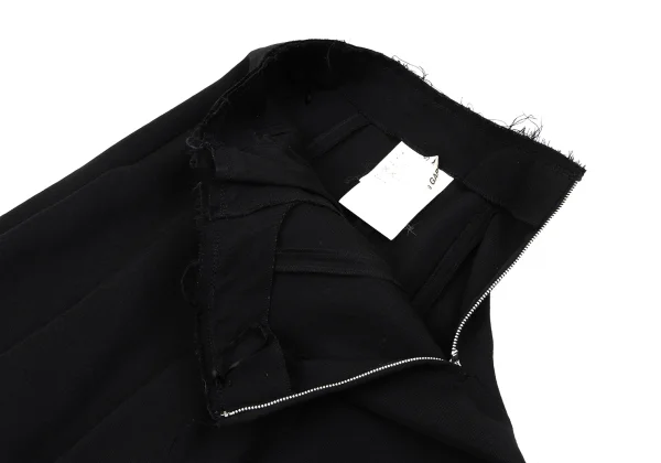 COMME des GARCONS Wool Lace-up Flare Skirt K-167525_006