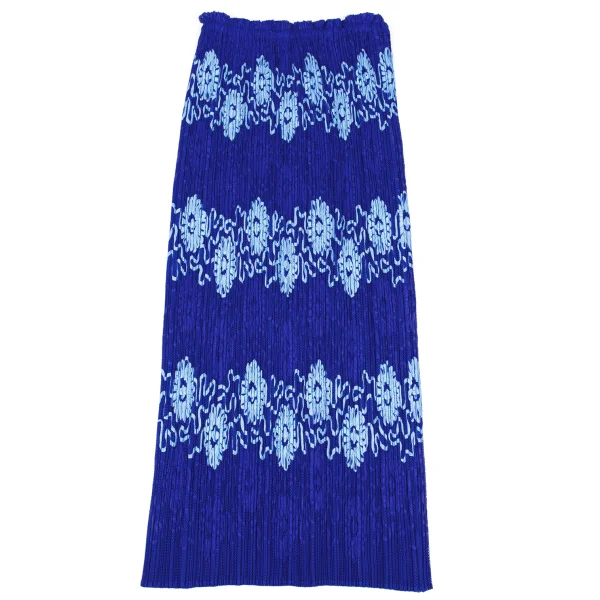 PLEATS PLEASE Floral Taping Mesh Skirt K-167527_002