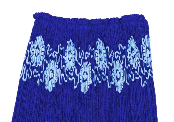 PLEATS PLEASE Floral Taping Mesh Skirt K-167527_003