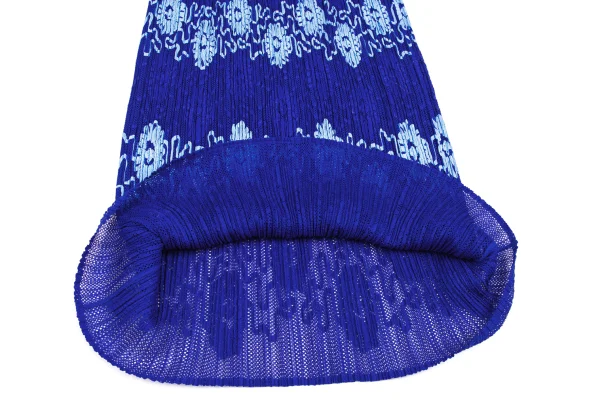 PLEATS PLEASE Floral Taping Mesh Skirt K-167527_006