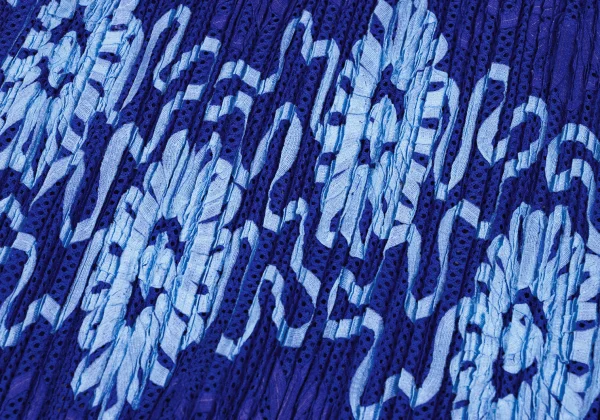 PLEATS PLEASE Floral Taping Mesh Skirt K-167527_008