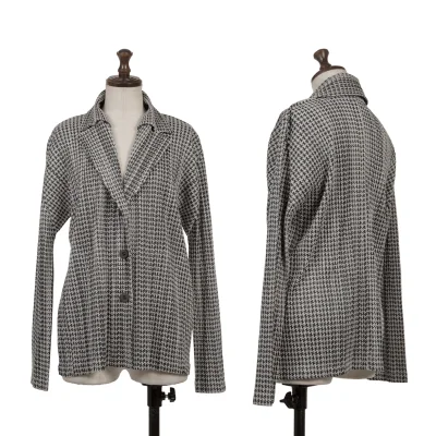 PLEATS PLEASE Pleats Houndstooth JacquardJacket