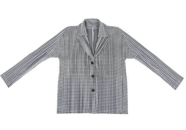 PLEATS PLEASE Pleats Houndstooth JacquardJacket K-167528_002