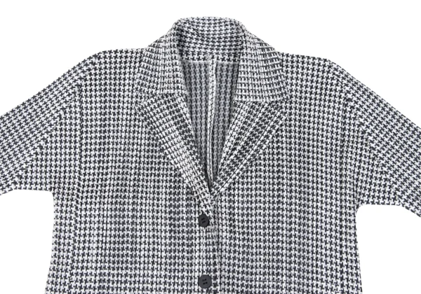 PLEATS PLEASE Pleats Houndstooth JacquardJacket K-167528_003