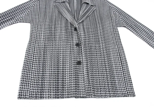 PLEATS PLEASE Pleats Houndstooth JacquardJacket K-167528_008
