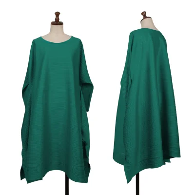 PLEATS PLEASE Side Slit Dress