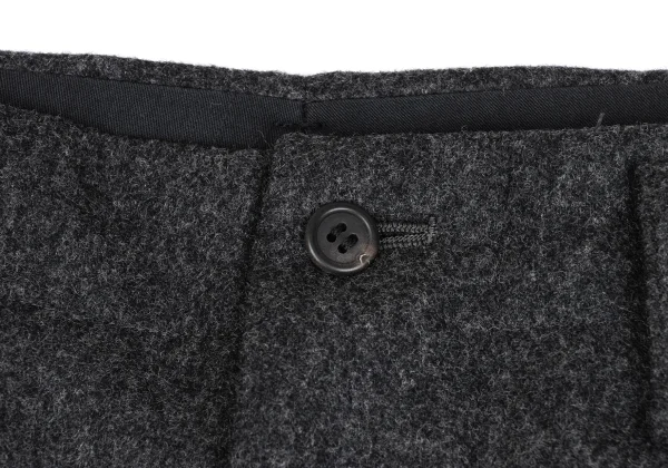 Y's for men Melton Wool Tuck Pants K-167531_003