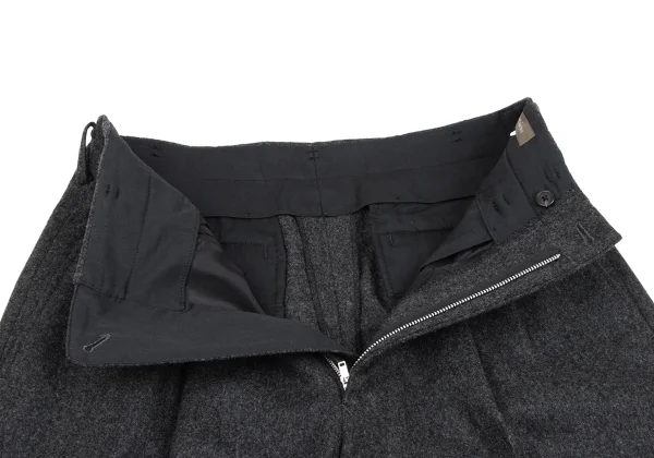 Y's for men Melton Wool Tuck Pants K-167531_004