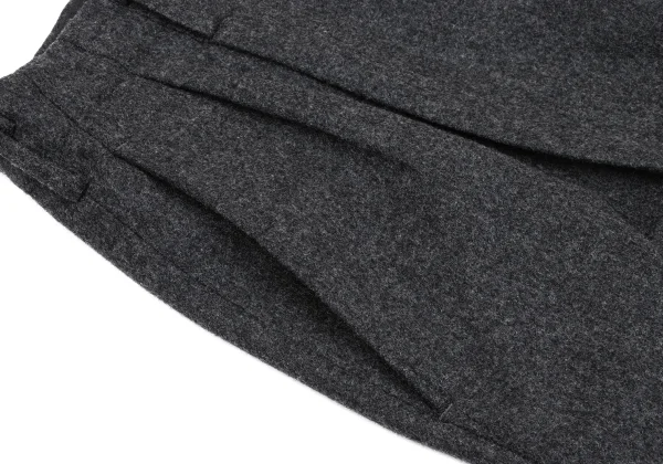 Y's for men Melton Wool Tuck Pants K-167531_005
