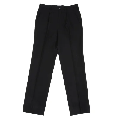 Yohji Yamamoto POUR HOMME Wool Tuck Straight Pants 