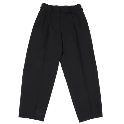 Yohji Yamamoto POUR HOMME Wool Two Tuck Pants