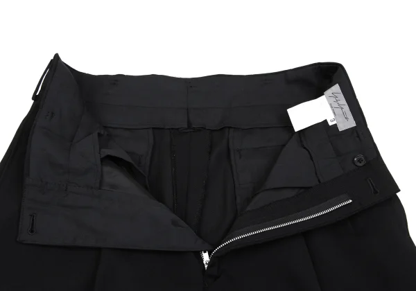Yohji Yamamoto POUR HOMME Wool Two Tuck Pants K-167533_004
