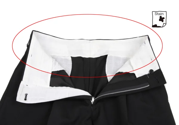 Yohji Yamamoto POUR HOMME Wool Two Tuck Pants K-167534_003