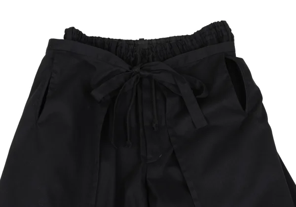 S'YTE Cotton Gabardine Wrap Pants K-167536_002