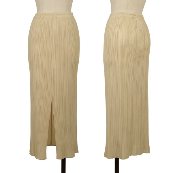 プリーツプリーズPLEATS PLEASE プリーツセットアップ ベージュ3 1 (K