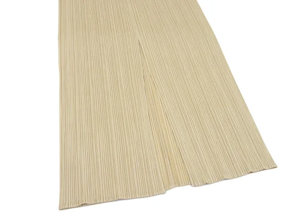 プリーツプリーズPLEATS PLEASE プリーツセットアップ ベージュ3 1 (K