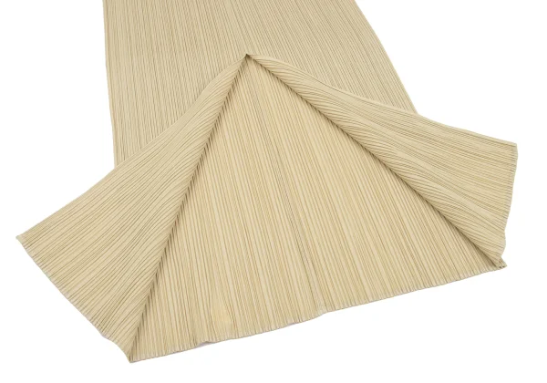 プリーツプリーズPLEATS PLEASE プリーツセットアップ ベージュ3 1 (K