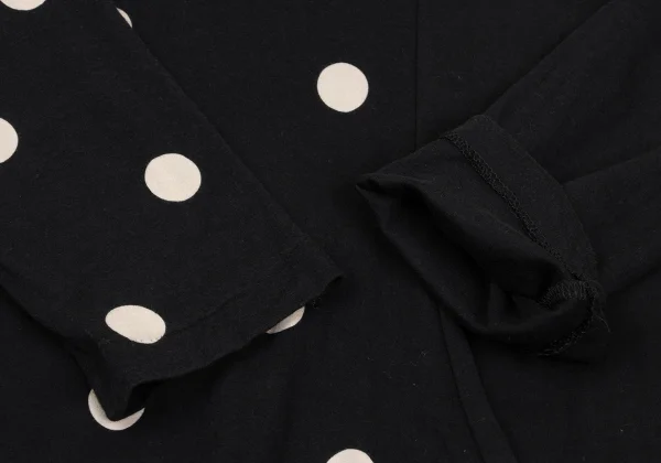 Yohji Yamamoto NOIR Dot Printed Switching T-shirt K-167541_009