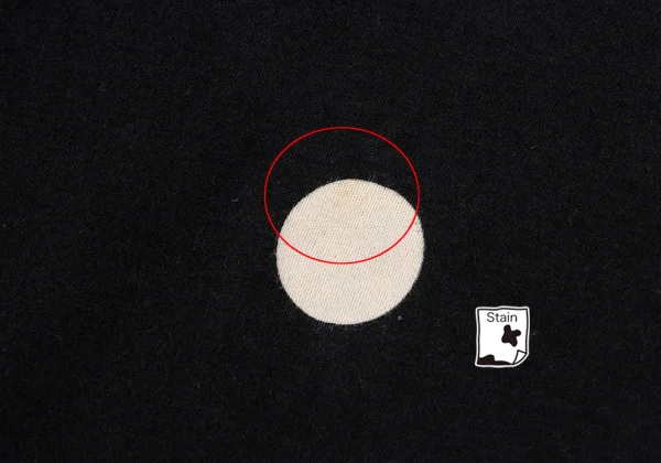 Yohji Yamamoto NOIR Dot Printed Switching T-shirt K-167541_012