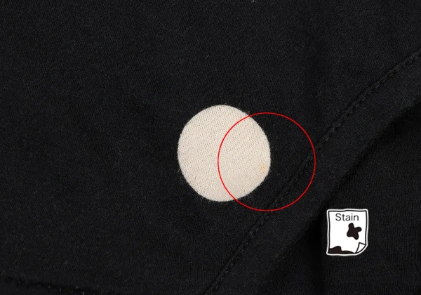 Yohji Yamamoto NOIR Dot Printed Switching T-shirt K-167541_014