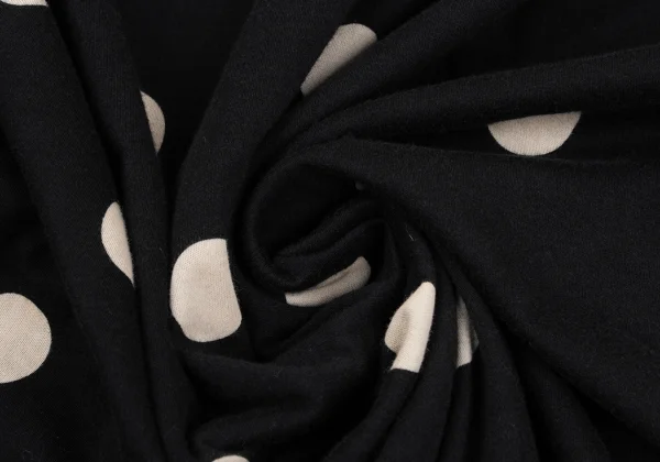 Yohji Yamamoto NOIR Dot Printed Switching T-shirt K-167541_018