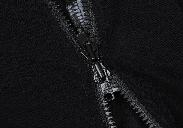 Yohji Yamamoto NOIR Cotton Sleeveless Zip Hoodie K-167543_008