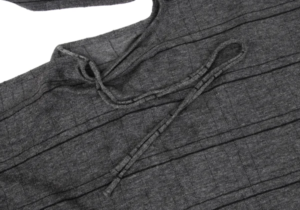 Yohji Yamamoto NOIR Stripe Asymmetry Sleeveless Dress K-167544_009