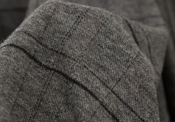 Yohji Yamamoto NOIR Stripe Asymmetry Sleeveless Dress K-167544_014