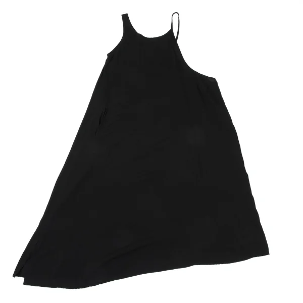 Yohji Yamamoto NOIR Tencell Asymmetry Sleeveless Dress K-167545_002