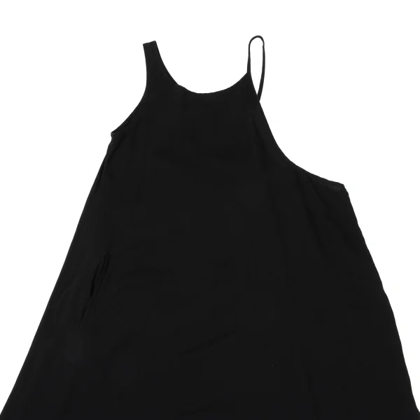 Yohji Yamamoto NOIR Tencell Asymmetry Sleeveless Dress K-167545_003