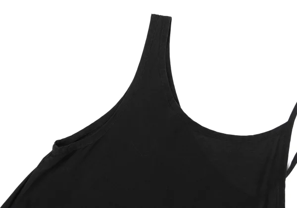 Yohji Yamamoto NOIR Tencell Asymmetry Sleeveless Dress K-167545_006