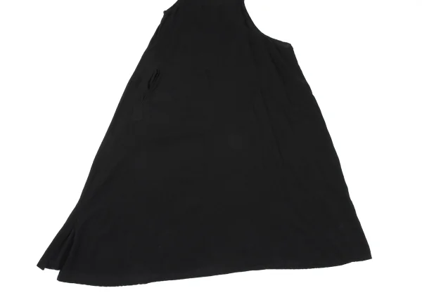 Yohji Yamamoto NOIR Tencell Asymmetry Sleeveless Dress K-167545_007