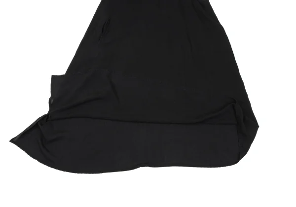 Yohji Yamamoto NOIR Tencell Asymmetry Sleeveless Dress K-167545_009