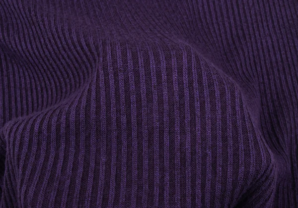 RAGNE KIKAS Yohji Yamamoto Rayon High-neck Rib Knit Sweater K-167555_011