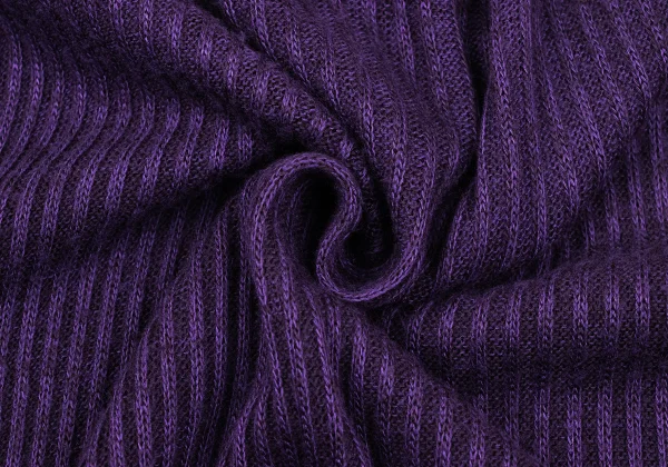 RAGNE KIKAS Yohji Yamamoto Rayon High-neck Rib Knit Sweater K-167555_012