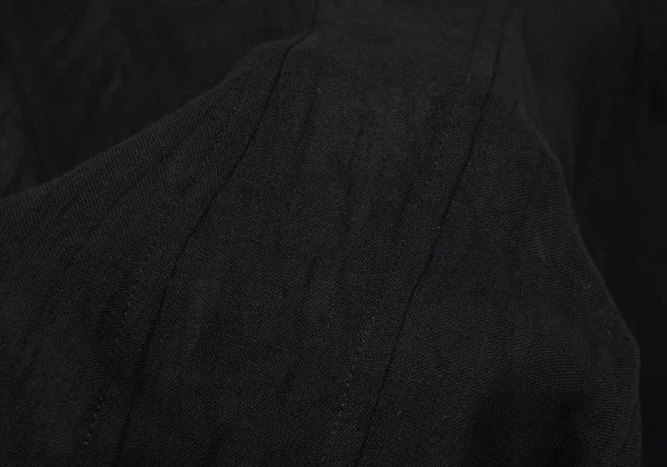 Yohji Yamamoto collections Linen Buttonless Shirt Jacket K-167558_009