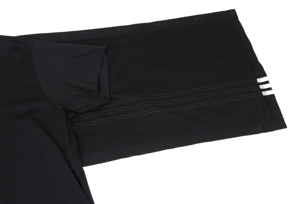 Y-3 Multi Button Wrap Design T Shirt K-167559_006