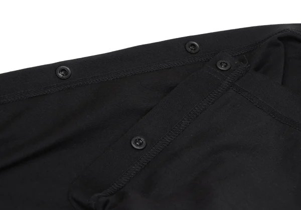 Y-3 Multi Button Wrap Design T Shirt K-167559_007